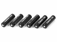 Аккумуляторы типа AA, HR06  (комплект 6 штук) 2200mAh