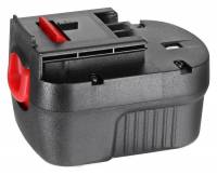 Аккумуляторная батарея Pitatel TSB-018-BD12B-15C (BLACK&amp;DECKER p/n: A12, A12EX, A12-XJ, FS120B, FSB12, HPB12, 912B.H), Ni-Cd 12V 1.5Ah