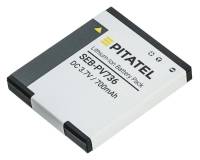 Аккумулятор Pitatel SEB-PV736 для Panasonic Lumix DMC-FH, FP, FS, FT, FX, S, SZ, TS Series, 680mAh